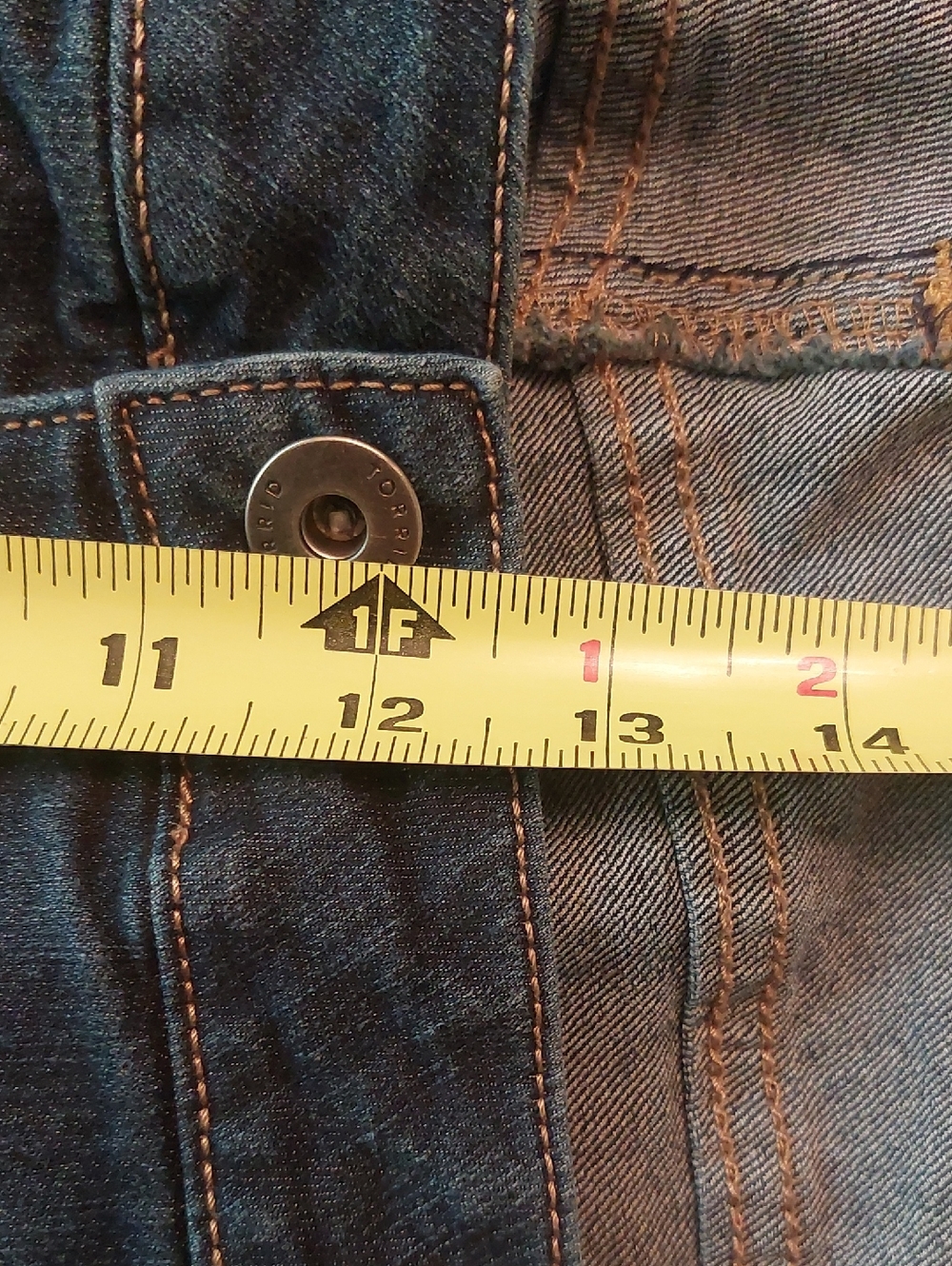 Torrid Blue Dark Wash Denim Jeans Plus Size 28S - Picture 11 of 16